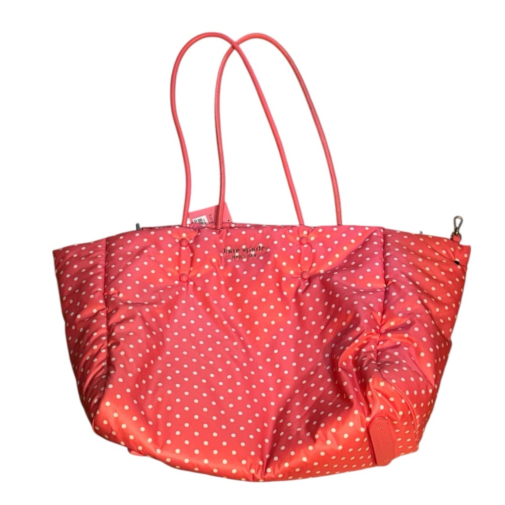 NWT Kate Spade Everything Puffy Dots Large Shoulder Tote Grab Bag